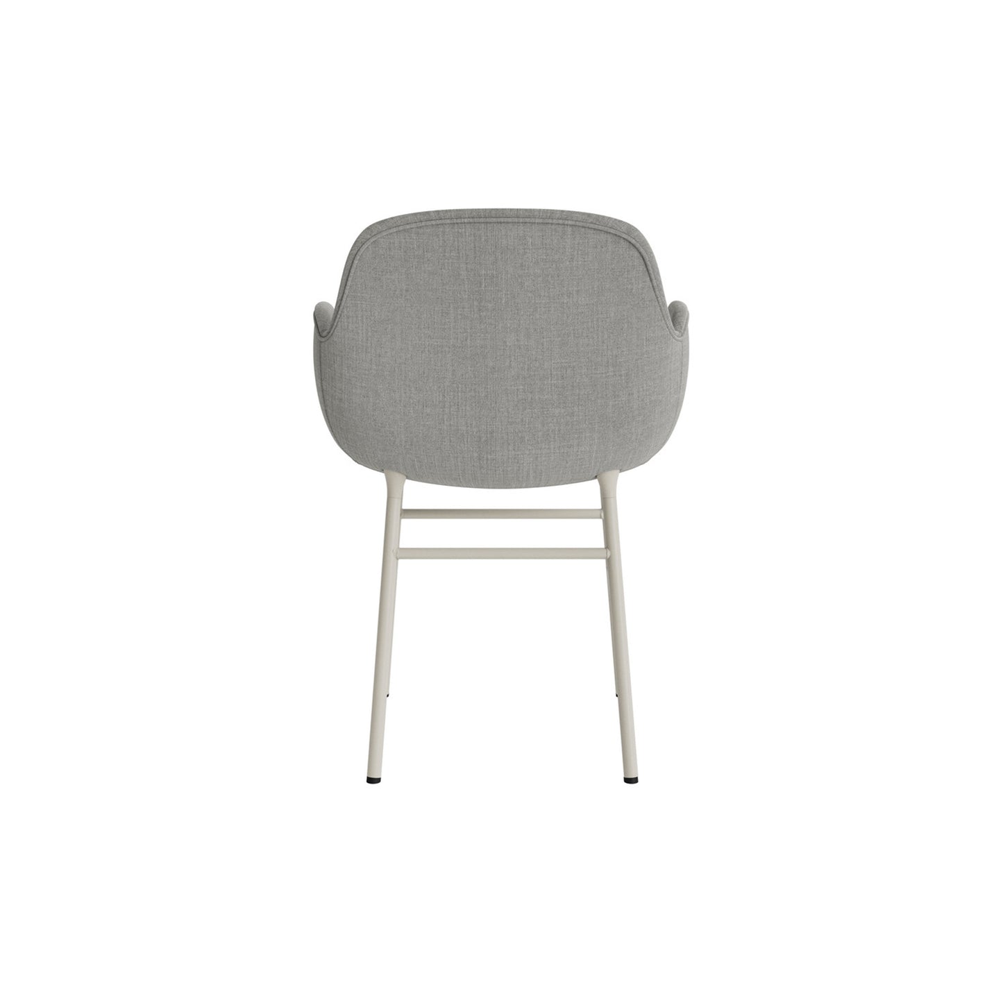 Form Armchair Steel Upholstered
