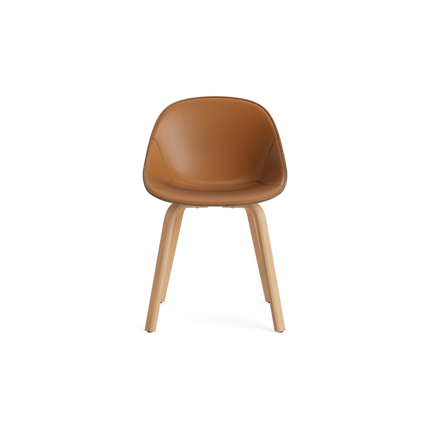Mat Chair Front Upholstered Beech