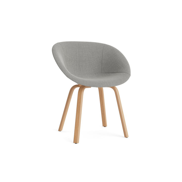 Mat Armchair Full Upholstery Beech