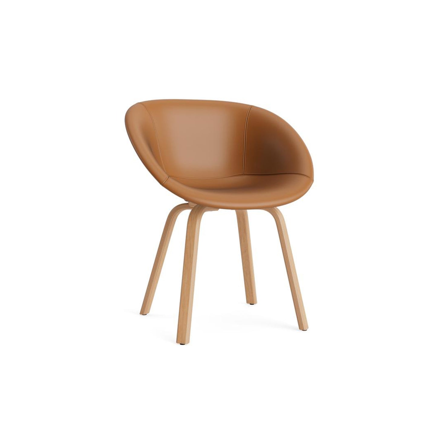 Mat Armchair Full Upholstery Beech