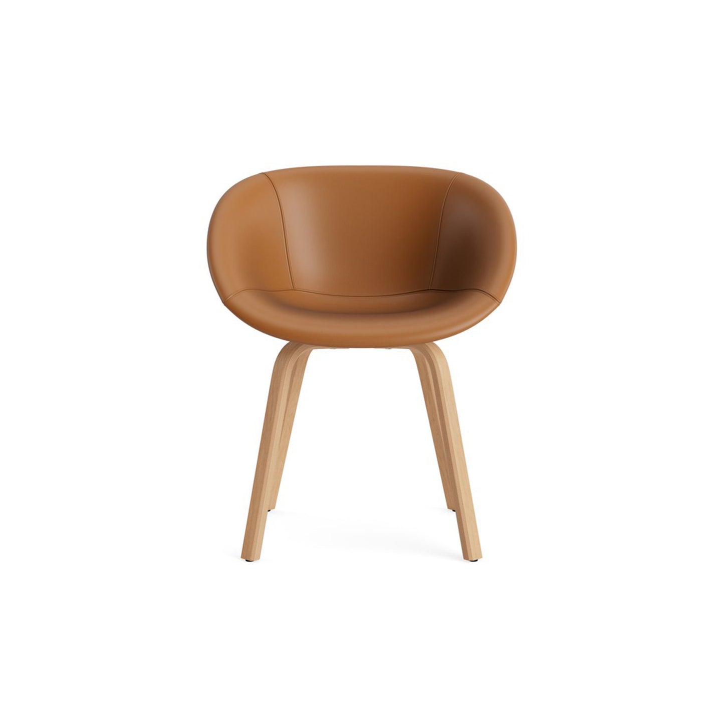 Mat Armchair Full Upholstery Beech