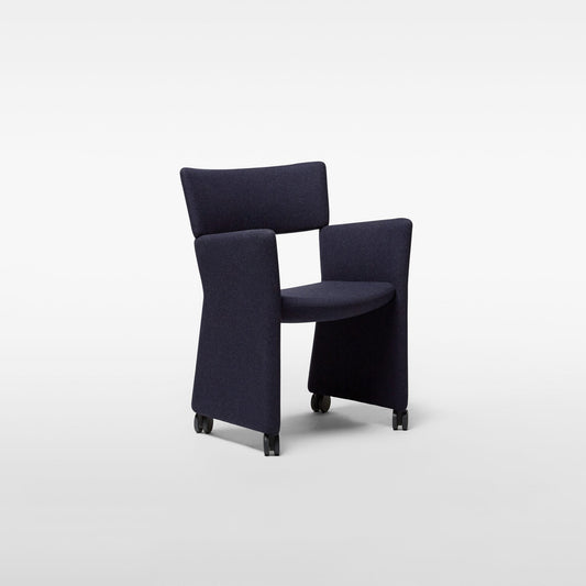 Crown Armchair with Castors