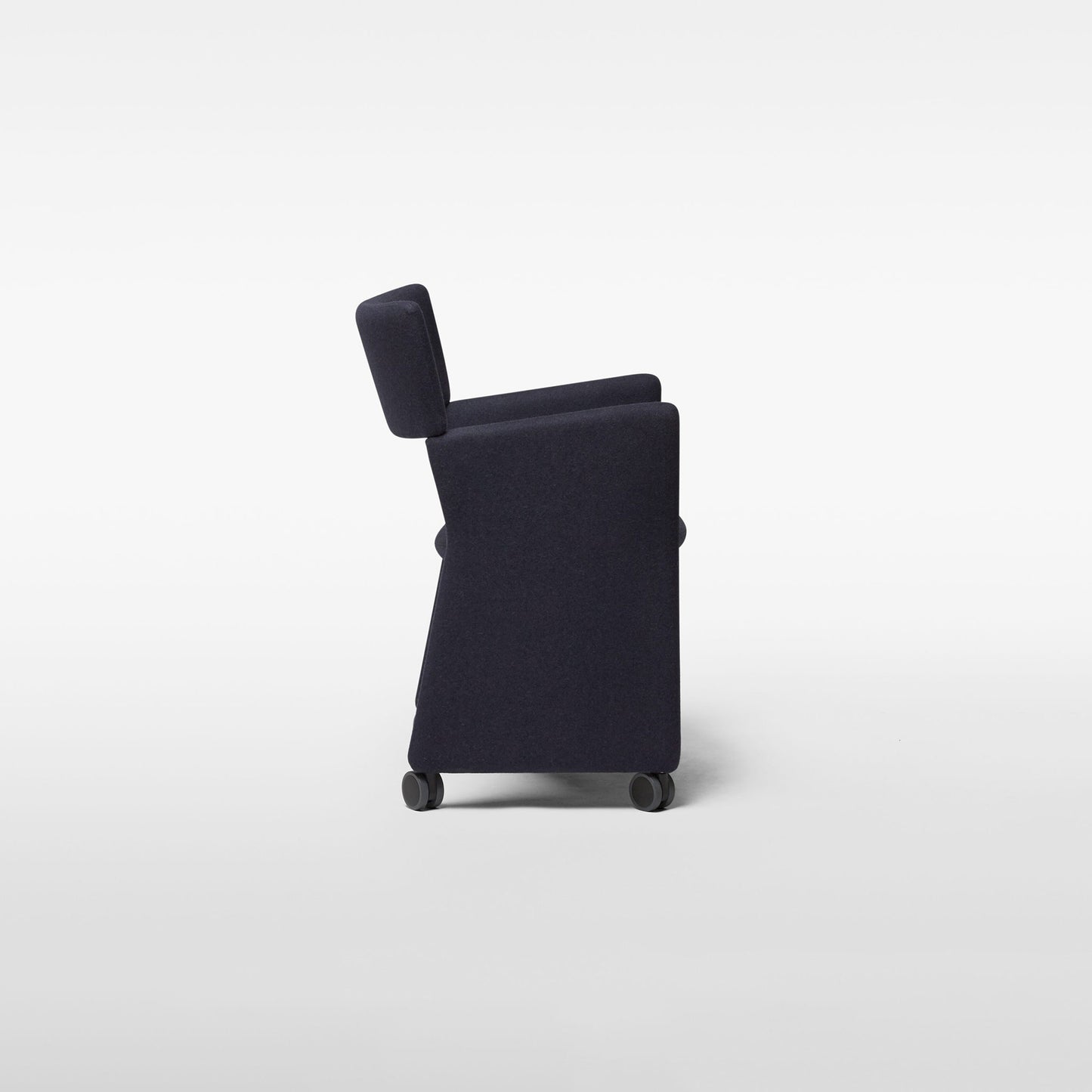 Crown Armchair with Castors