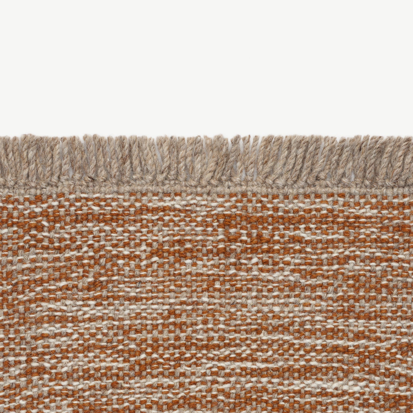 Yield Melange Naturally Coloured Fringes Rug