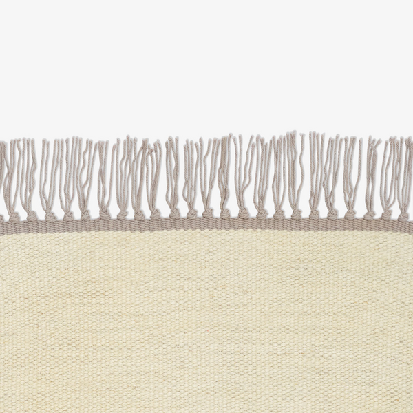 Vintage Cross Coloured Fringes Rug