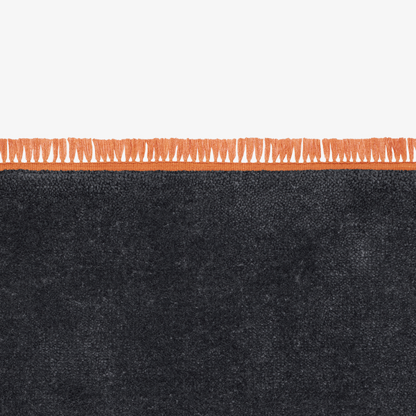 Harvest Cross Coloured Fringes Rug