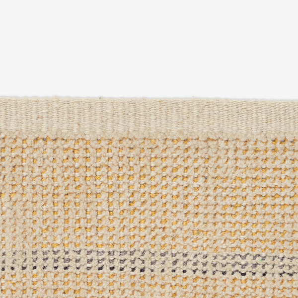Kanon Pattern Rake Rug
