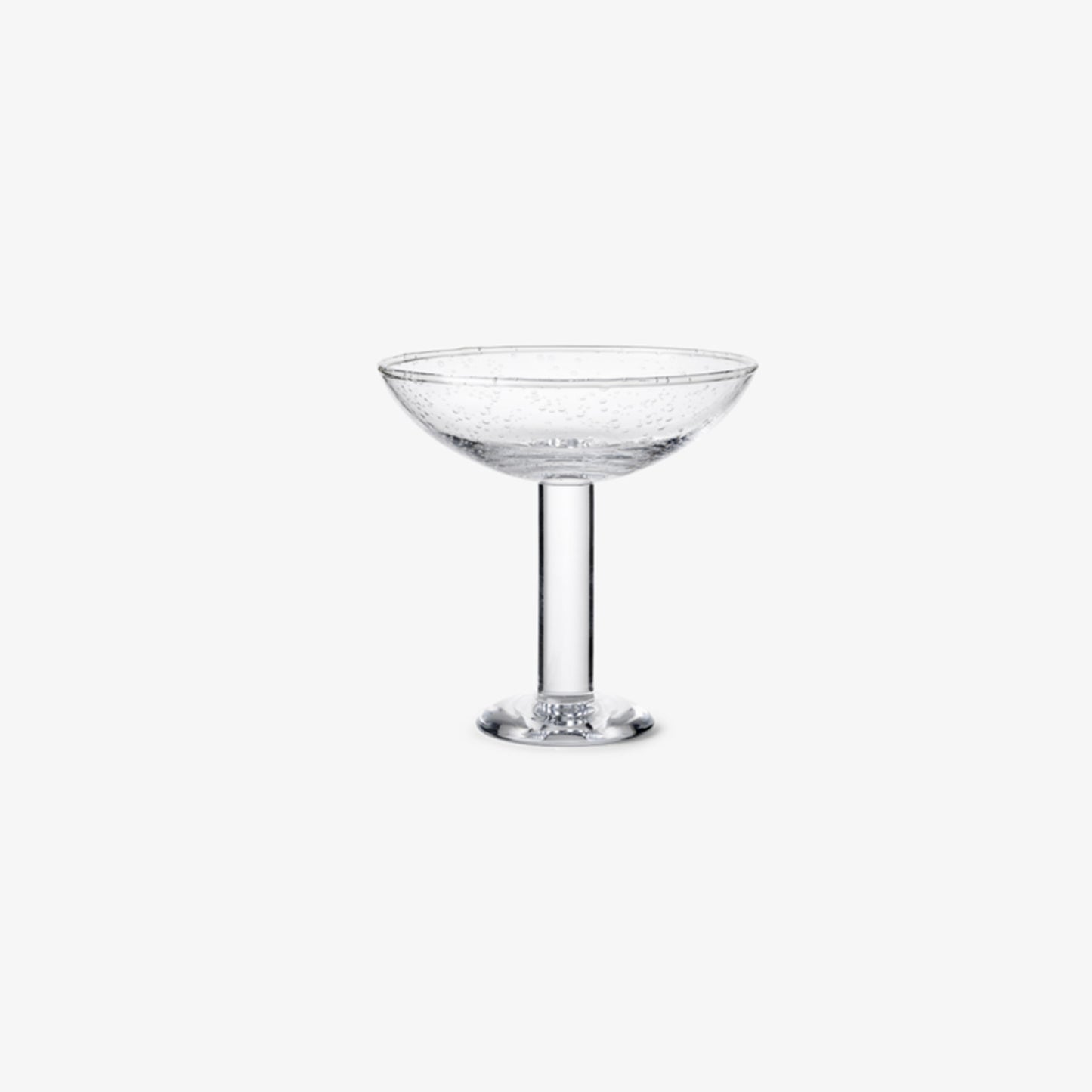 Bubble Glass Champagne Coupe