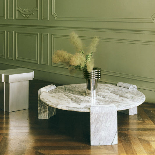 Stone Column Lounge Table