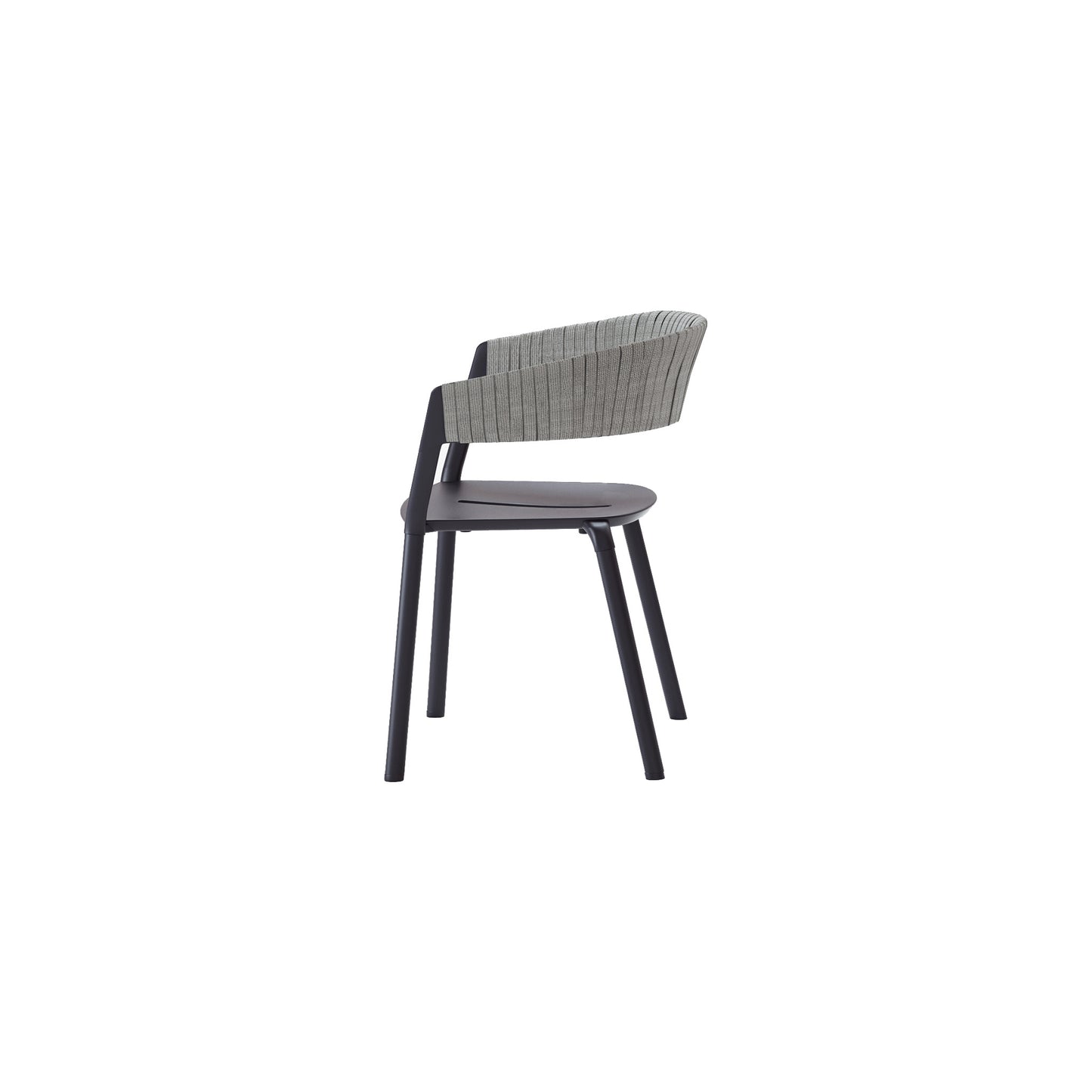 Ria Dining Armchair With Partially Woven Rope
