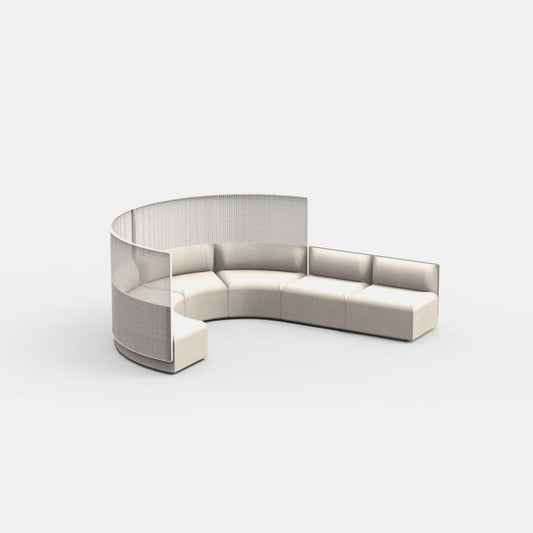 Habitat High Back Curved with Trellis