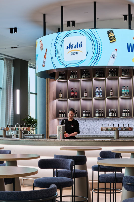 Brewed for Connection: Asahi’s Melbourne Workplace