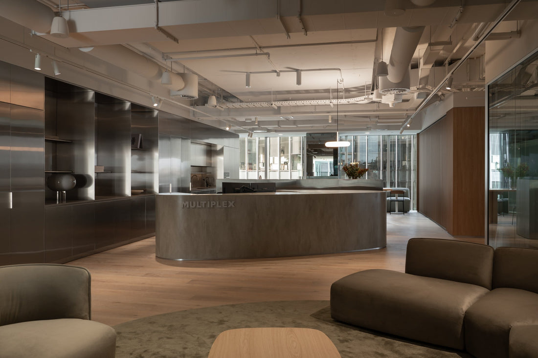 The Workstation as Architecture: Multiplex Perth - District Furniture