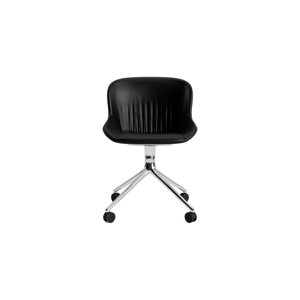 Hyg Chair Steel Comfort Swivel 4W Upholstered