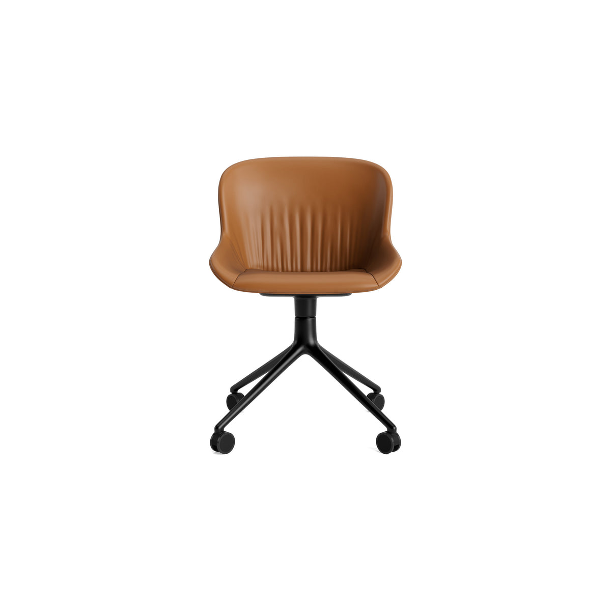 Hyg Chair Steel Comfort Swivel 4W Upholstered
