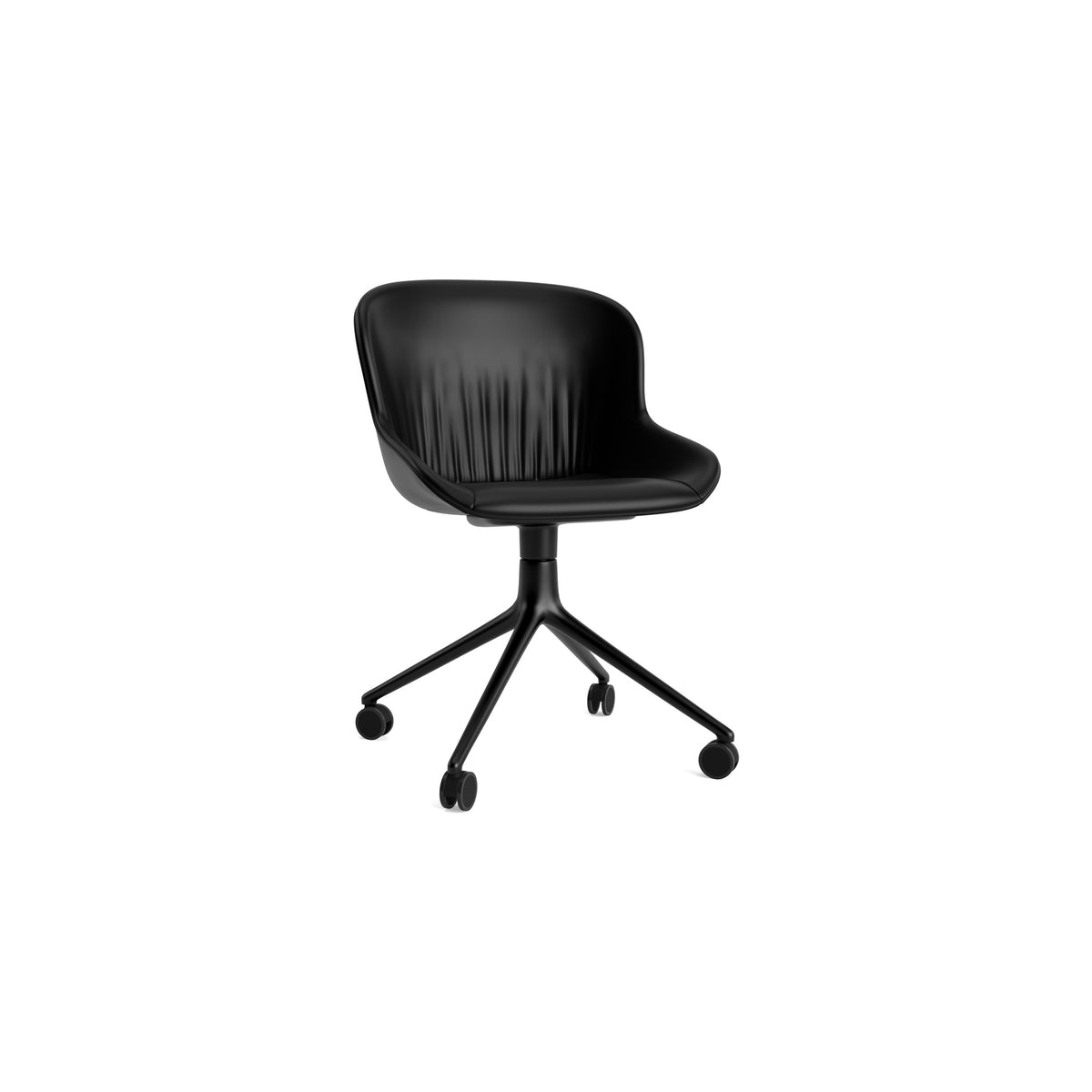 Hyg Chair Steel Comfort Swivel 4W Upholstered