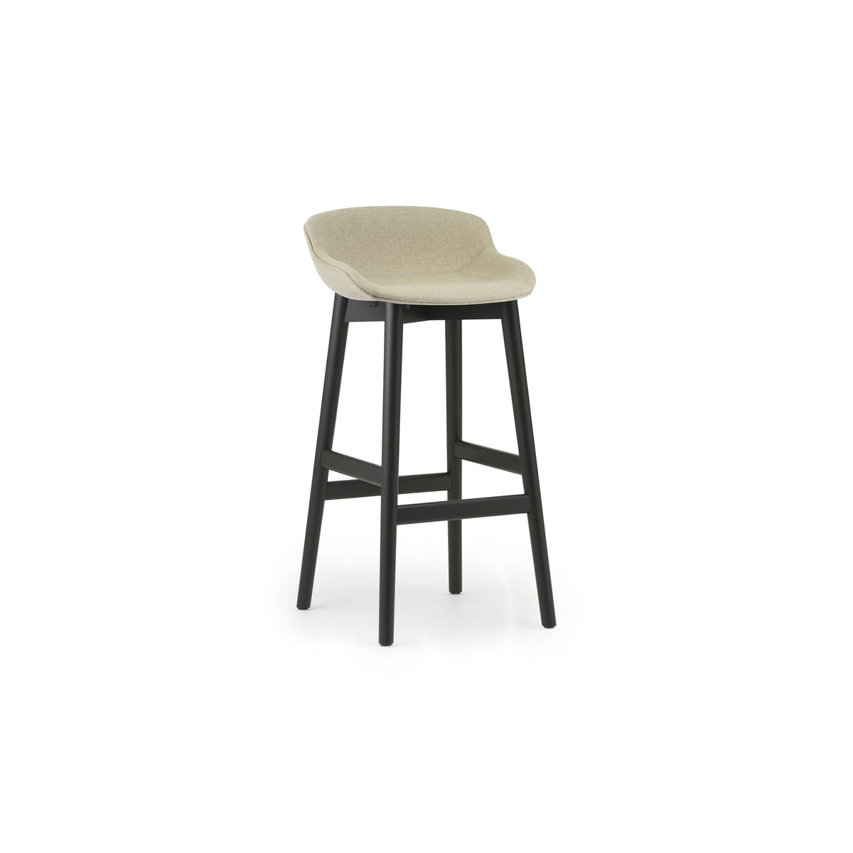 Hyg Stool Wood Full Upholstery