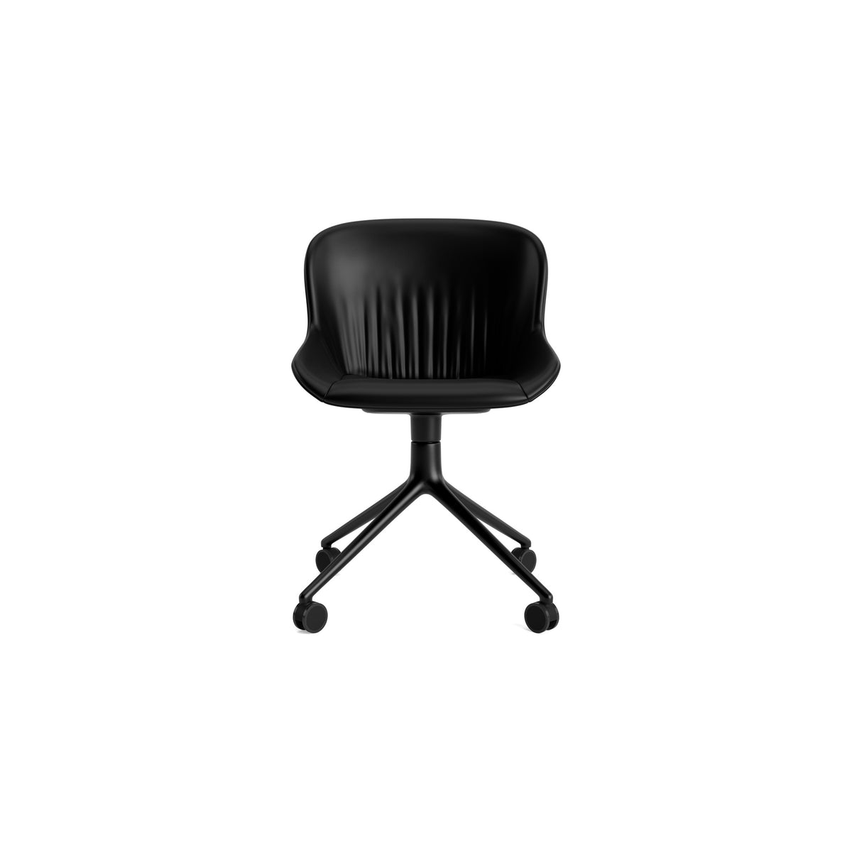 Hyg Chair Steel Comfort Swivel 4W Upholstered