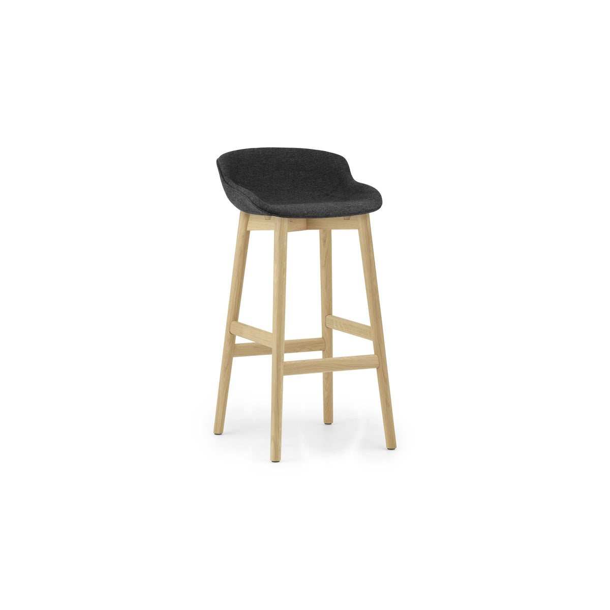 Hyg Stool Wood Full Upholstery