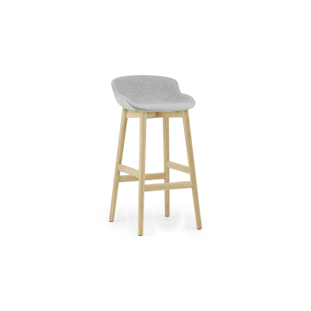 Hyg Stool Wood Full Upholstery