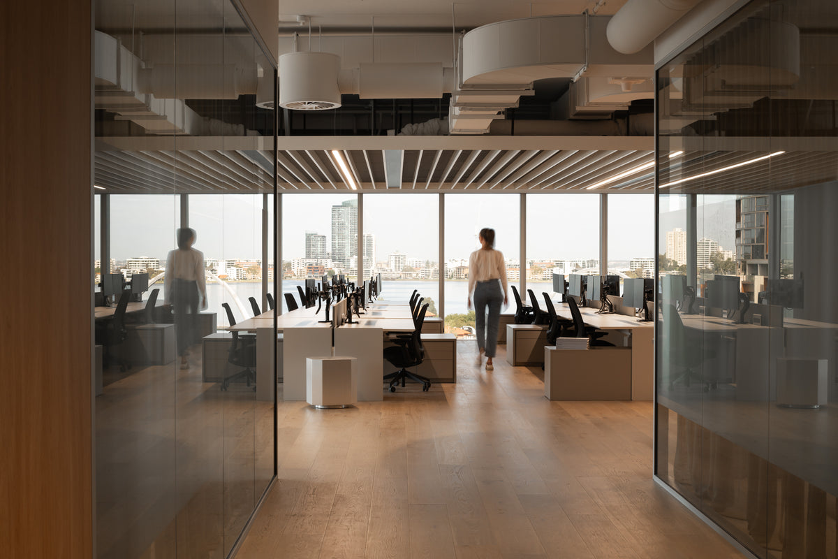 The Workstation as Architecture: Multiplex Perth – District Furniture