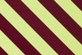 Butter/Burgundy Stripe