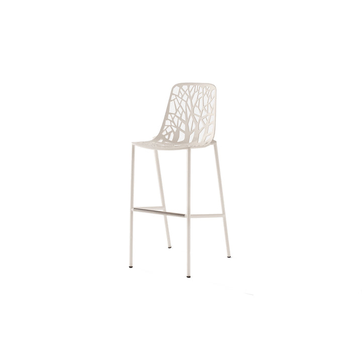 Forest Stool with high backrest