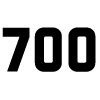 700mm