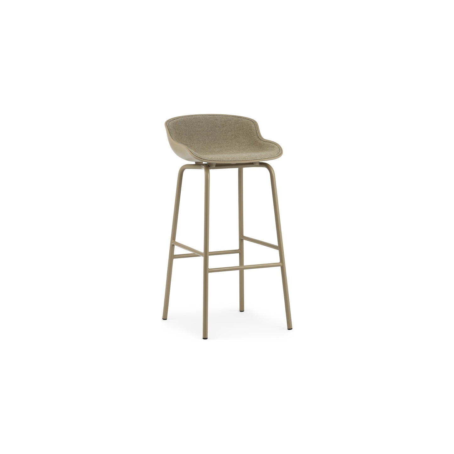 Hyg Stool Steel Front Upholstery