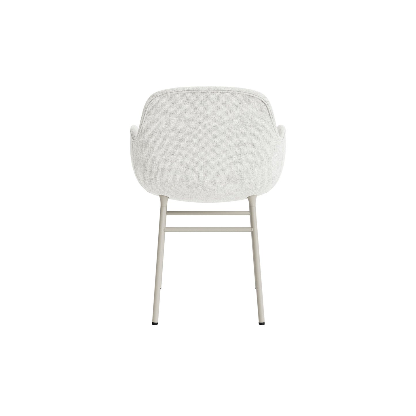 Form Armchair Steel Upholstered