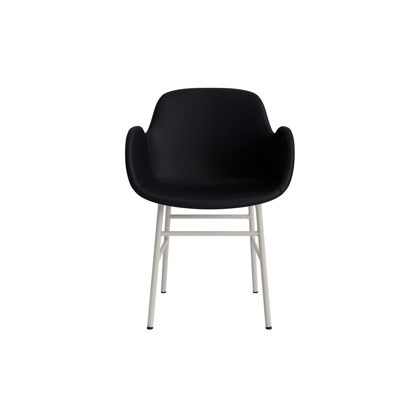 Form Armchair Steel Upholstered