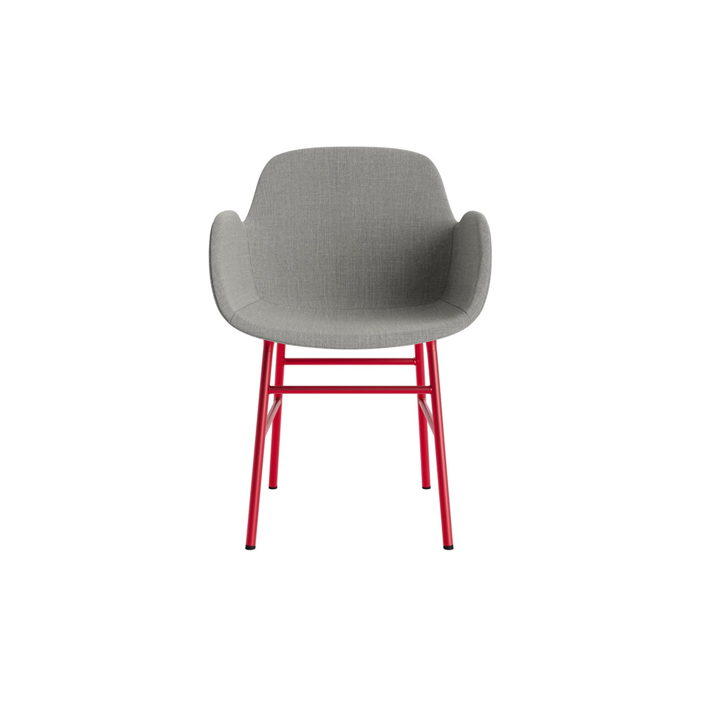 Form Armchair Steel Upholstered