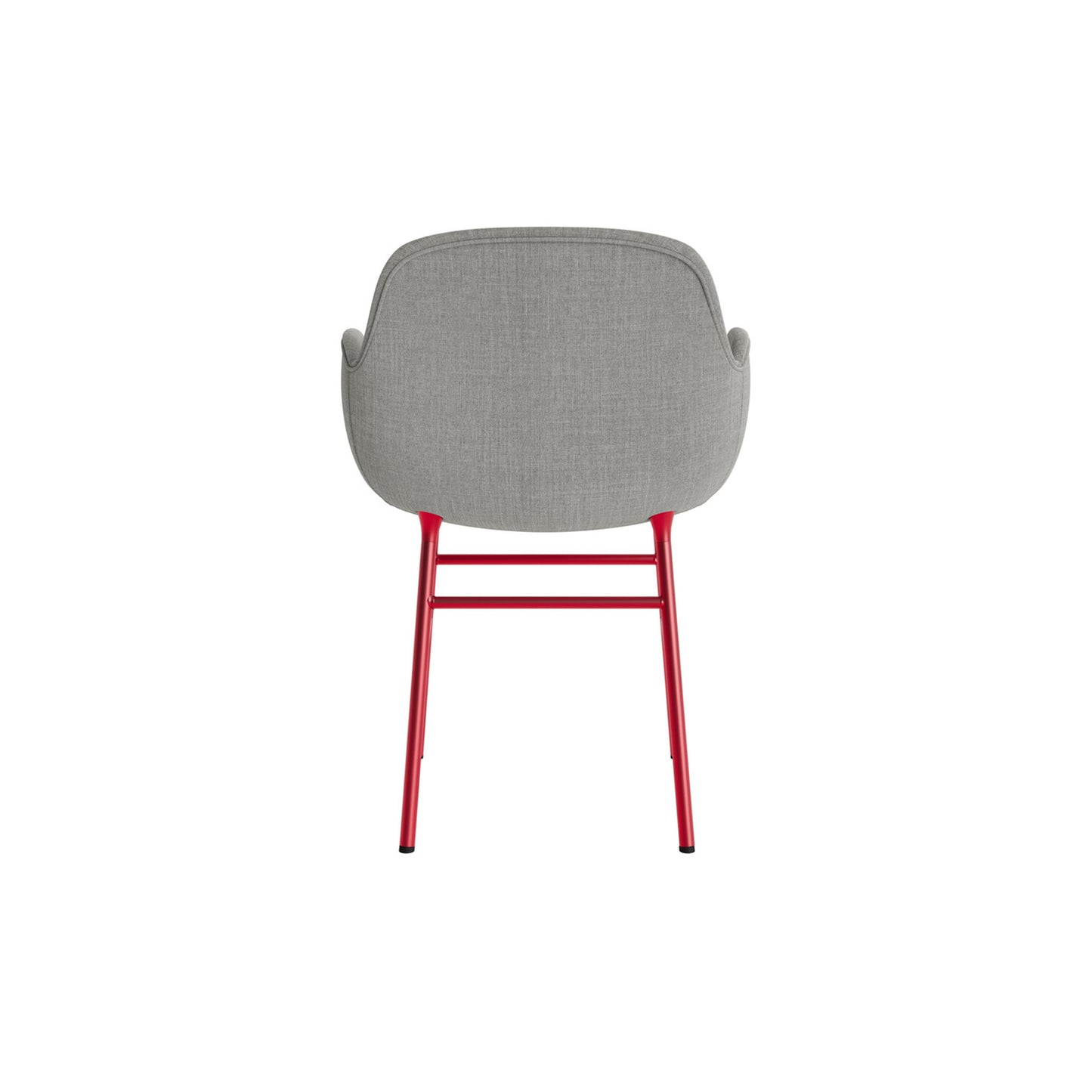 Form Armchair Steel Upholstered