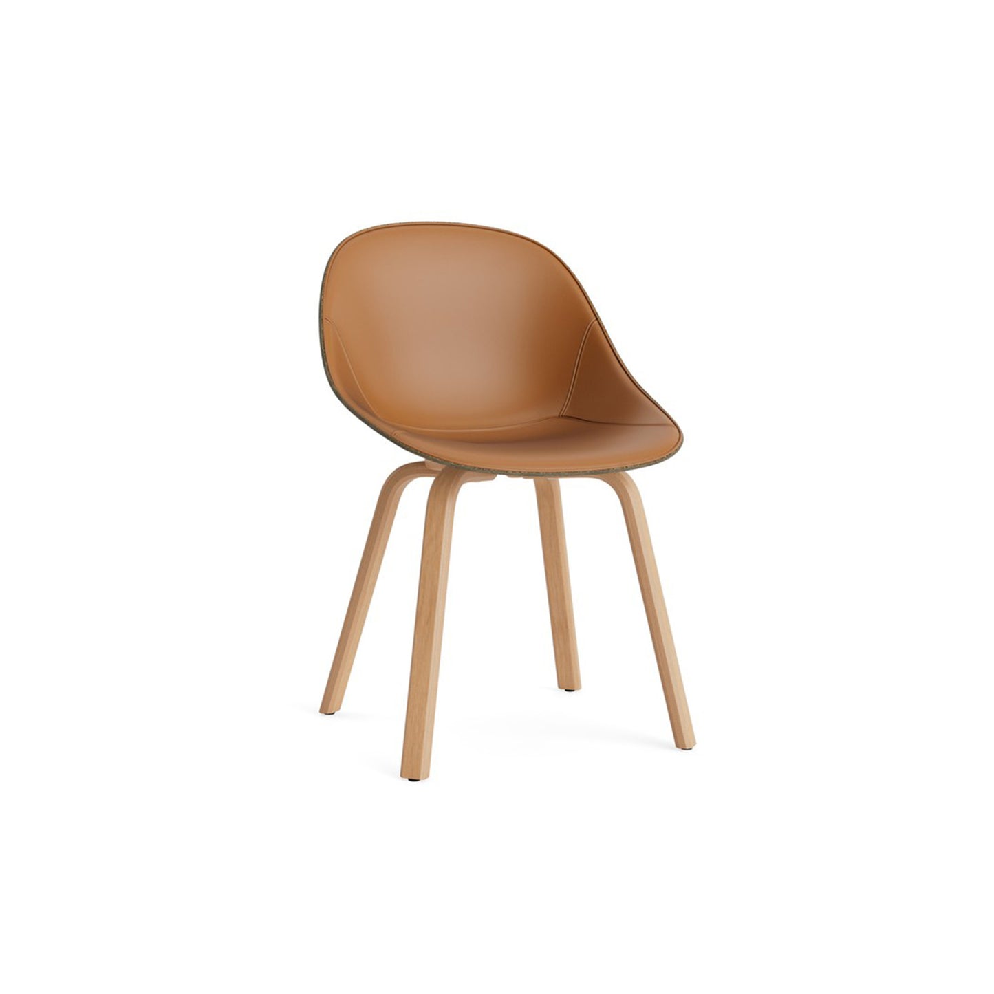Mat Chair Front Upholstered Beech