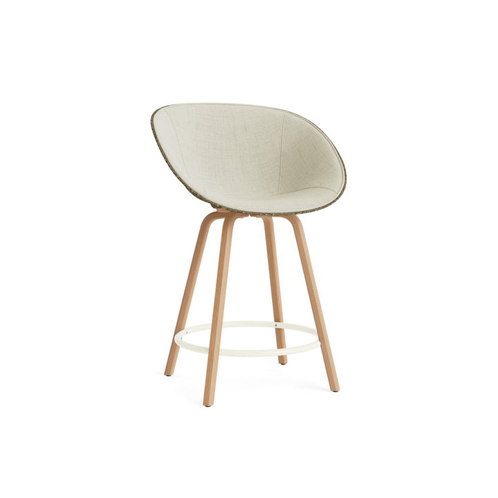 Mat Bar Armchair Front Upholstery Beech
