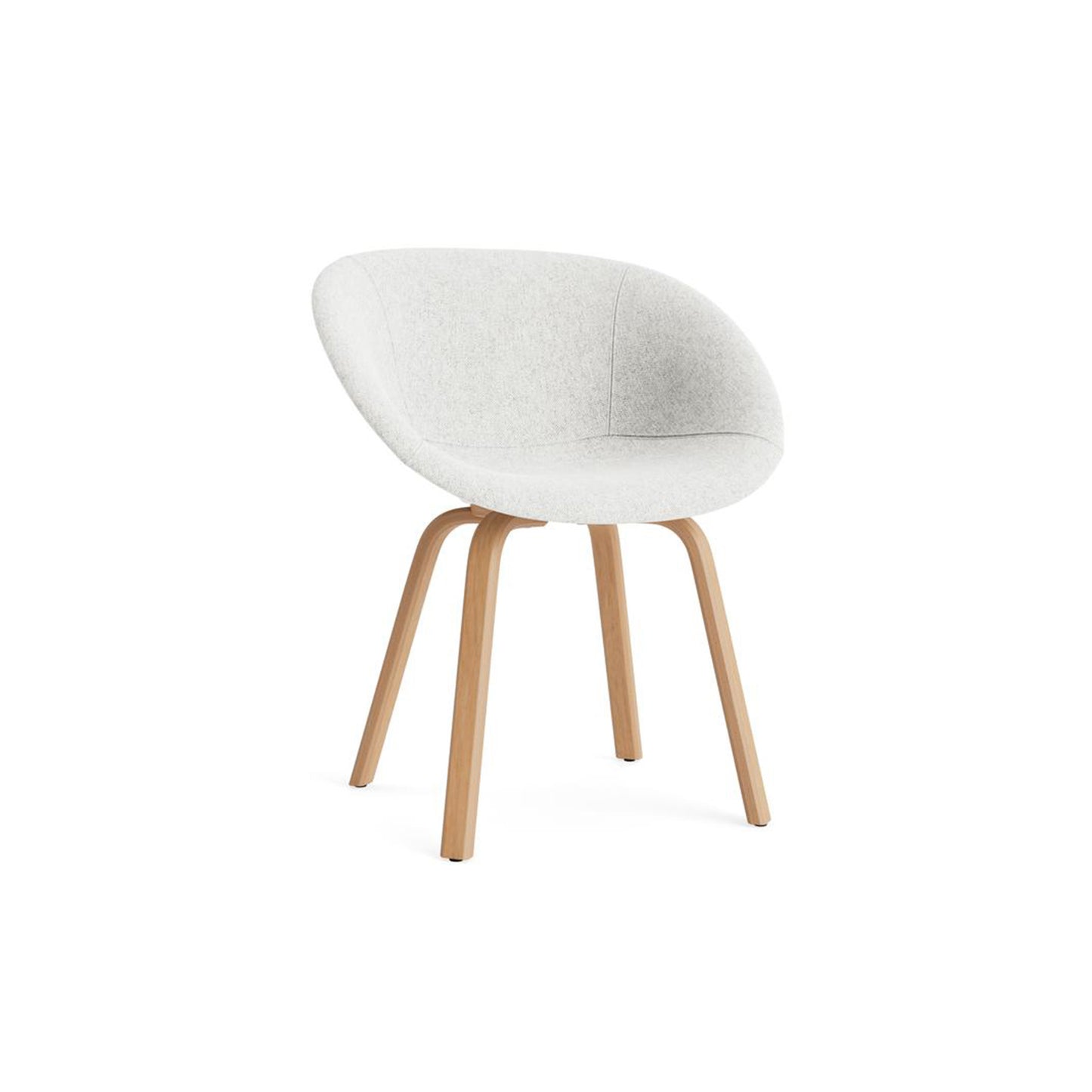 Mat Armchair Full Upholstery Beech