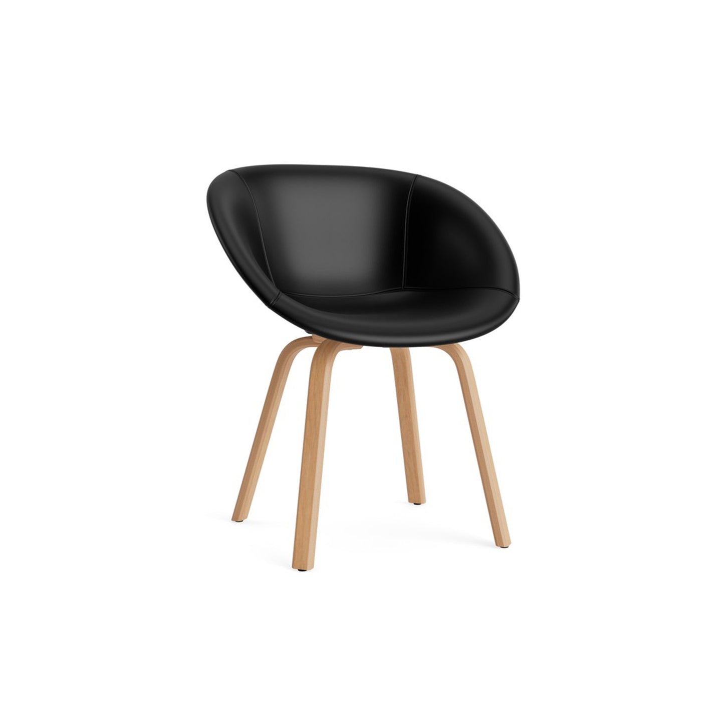 Mat Armchair Full Upholstery Beech
