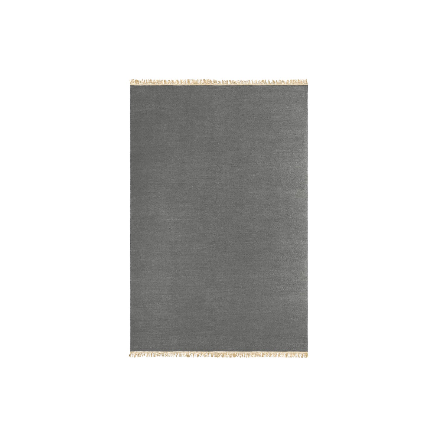 Vintage Naturally Coloured Fringe Rug