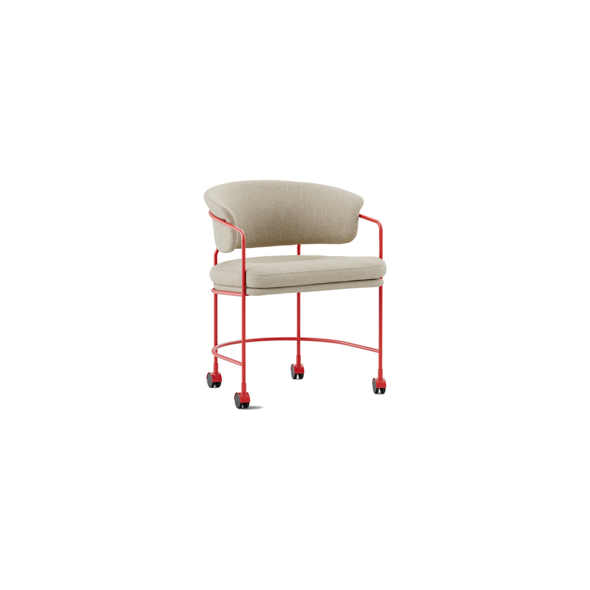 Astro Armchair on Castors