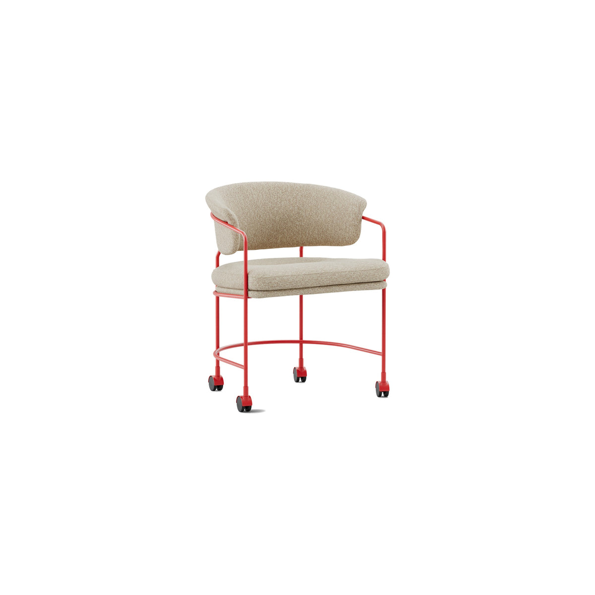 Astro Armchair on Castors