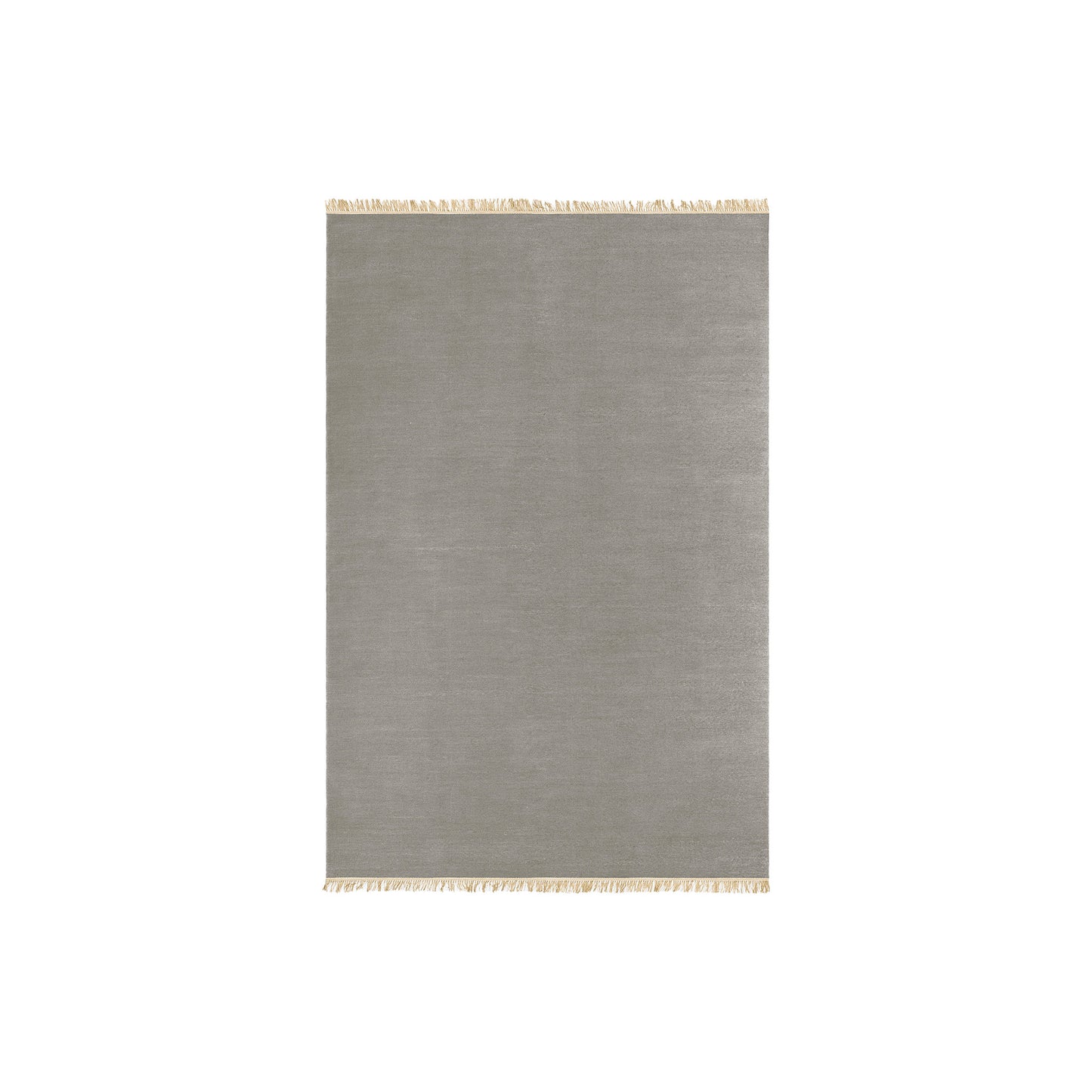 Vintage Naturally Coloured Fringe Rug