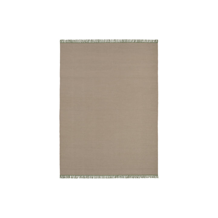 Vintage Cross Coloured Fringes Rug