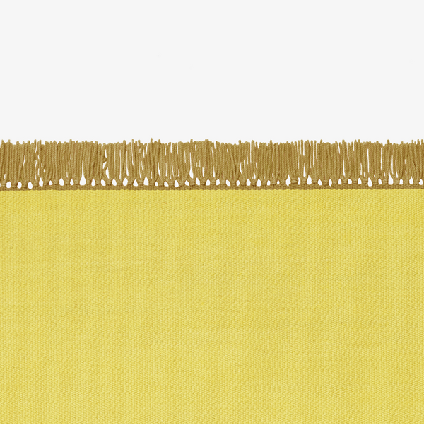 Kelim Cross Coloured Fringes
