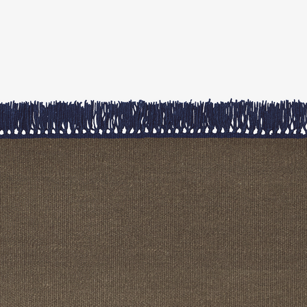 Kelim Cross Coloured Fringes