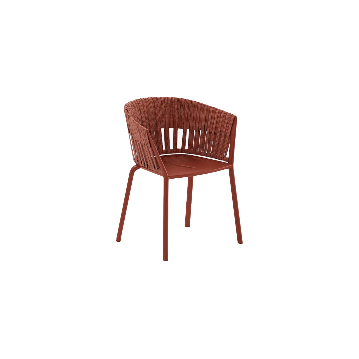 Ria Dining Armchair With Woven Rope