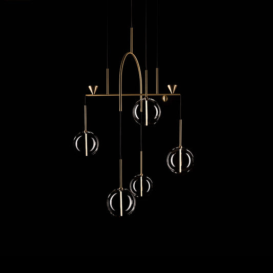 Dewdrops Chandelier Circular