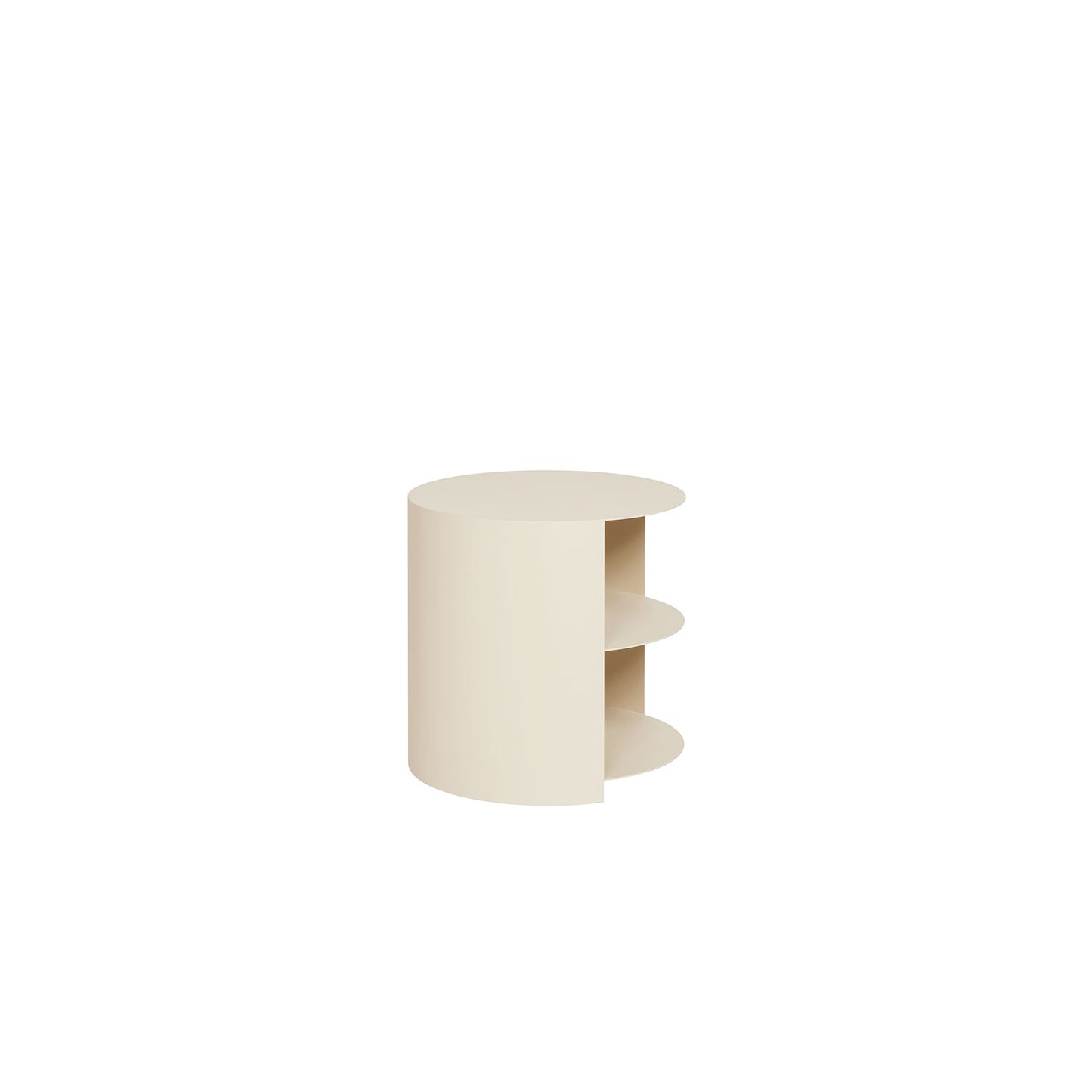 Hide Side Table