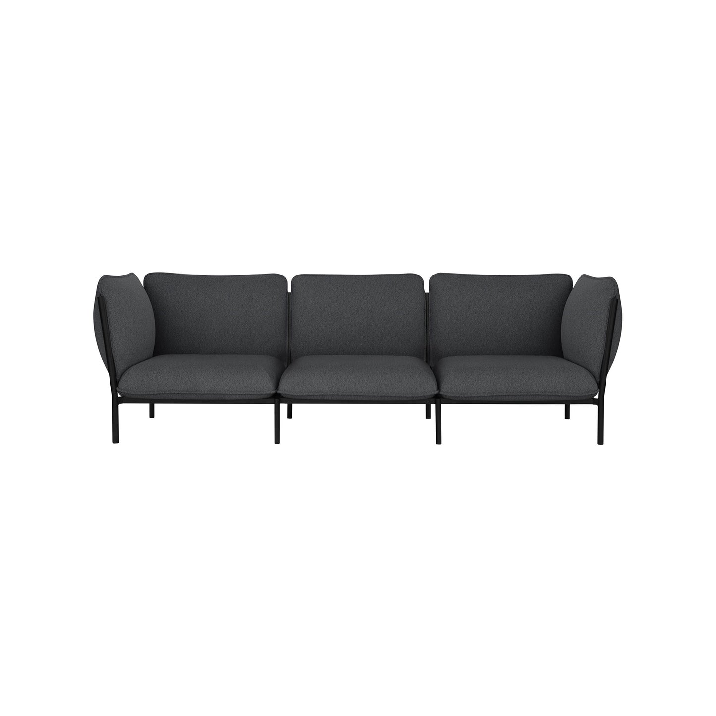 Kumo 3-Seater Sofa with Armrests
