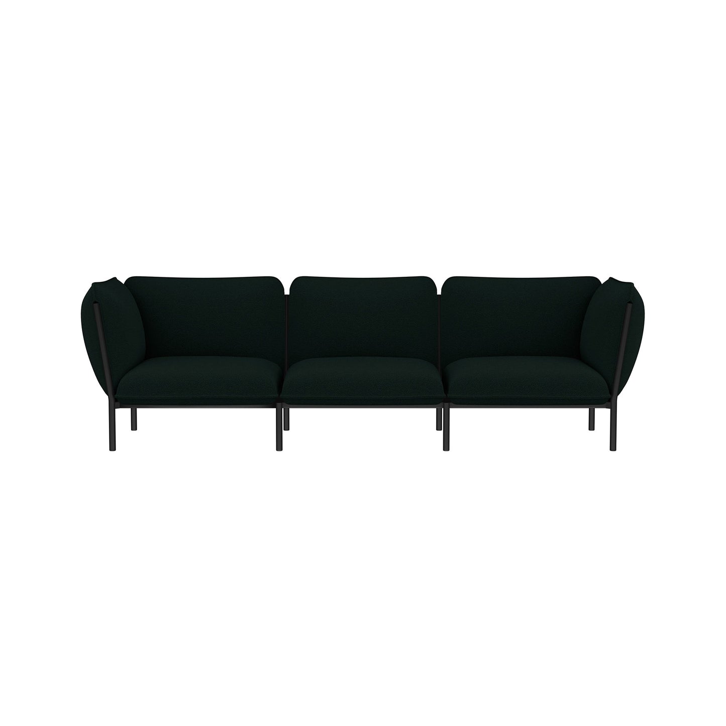 Kumo 3-Seater Sofa with Armrests