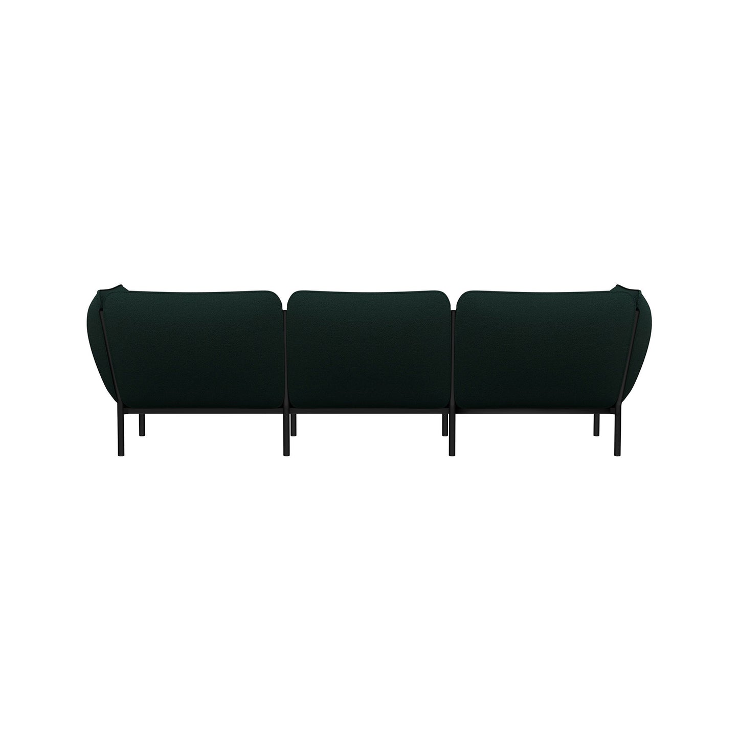 Kumo 3-Seater Sofa with Armrests
